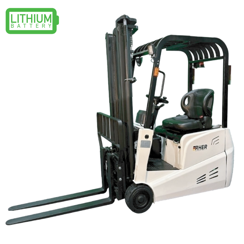 1.5 tons / 4.5 metros B / Grúa Horquilla Eléctrica LITIO Marca Rher