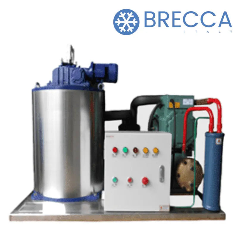 500 kg/24 hrs Máquina Hielo Escama - Agua salada/mar